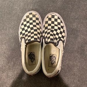 Checkered vans